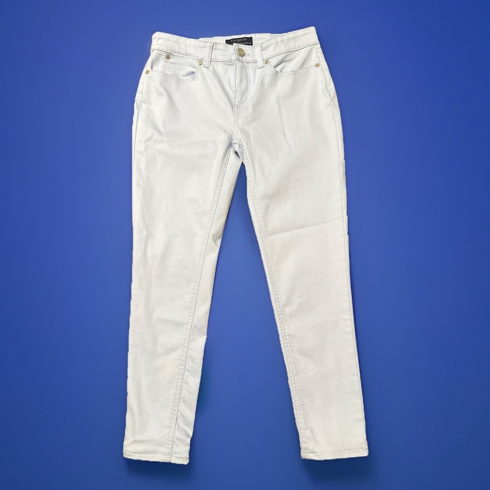 Talbots Simply Flattering 5 Pocket Jegging Jeans Womens‎ Size 4p Petite Amber